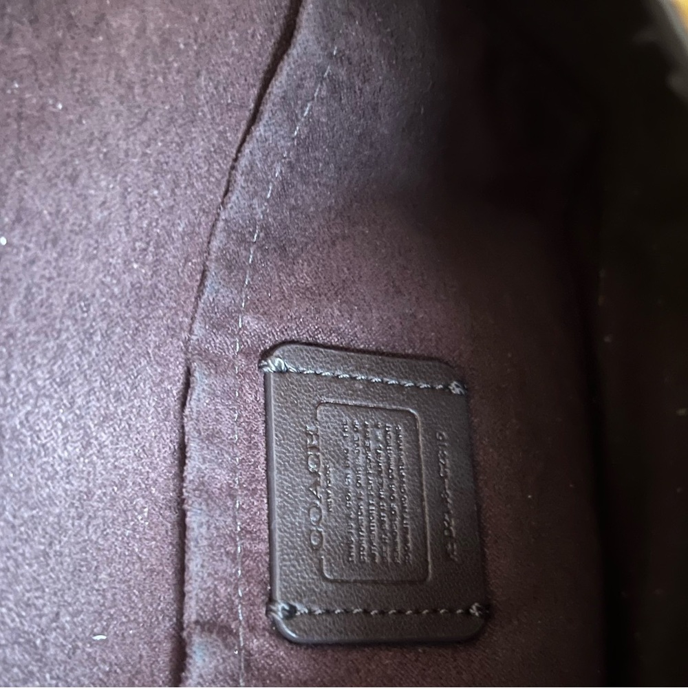 Coach crossbody pebbled leather purse - Picture 6 of 10